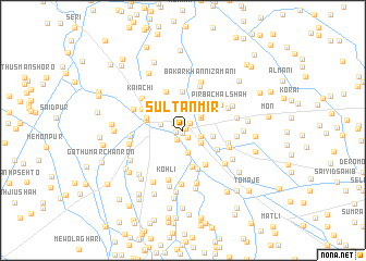 map of Sultān Mīr