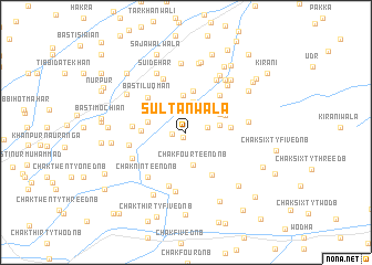 map of Sultānwāla