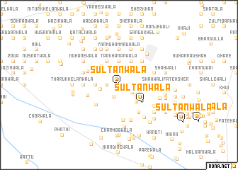 map of Sultānwāla