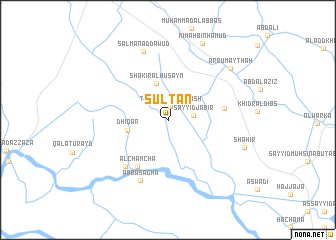 map of Sulţān