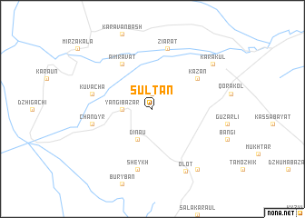 map of Sultan