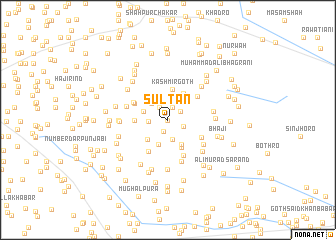map of Sultān