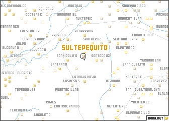 map of Sultepequito