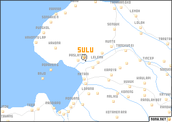 map of Sulu