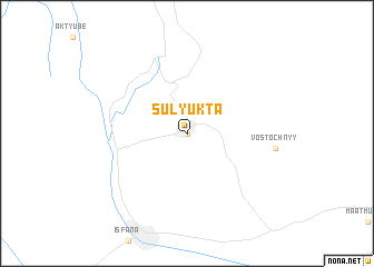 map of Sulyukta