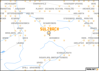 map of Sulzbach
