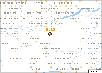 map of Sulz