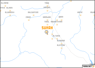 map of Şum‘ah