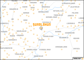 map of Sumalahun