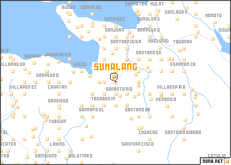 map of Sumalang