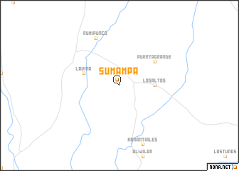 map of Sumampa