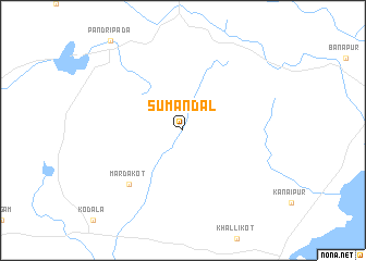 map of Sumandal