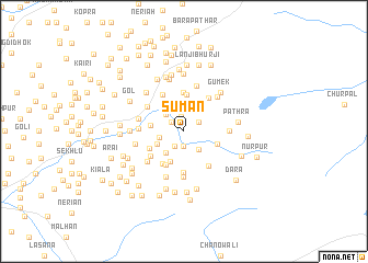 map of Sumān