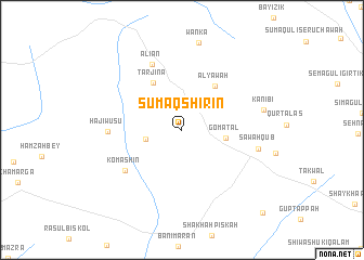 map of Sumaq Shirin