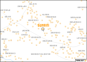 map of Šumari