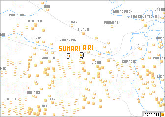 map of Šumari