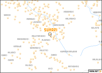 map of Šumari