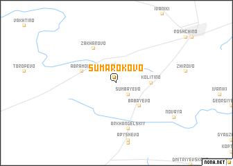 map of Sumarokovo