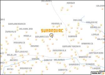 map of Šumarovac