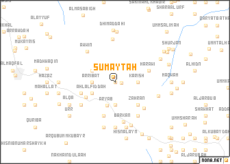 map of Sumayţah