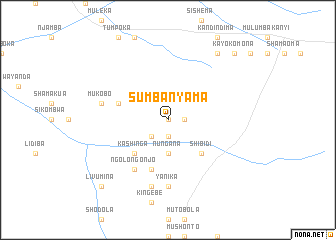 map of Sumbanyama