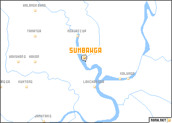 map of Sumbaw Ga