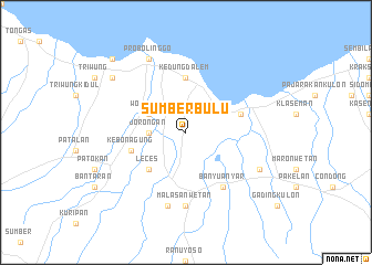 map of Sumberbulu