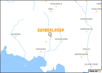 map of Sumberlasep