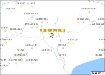 map of Sumbersewu