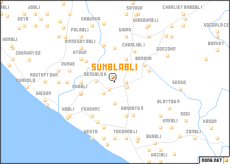 map of Sumblabli