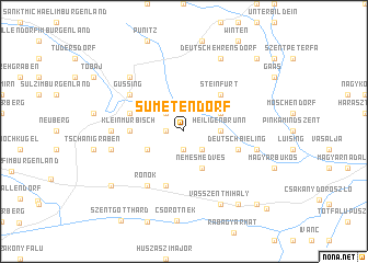 map of Sumetendorf