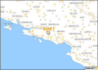 map of Šumet