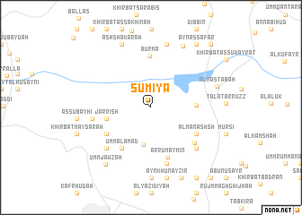 map of Sūmiyā