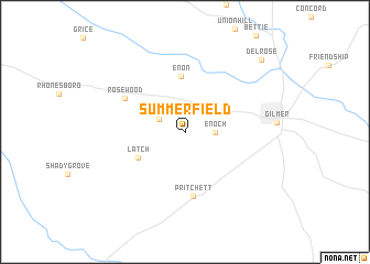 map of Summerfield