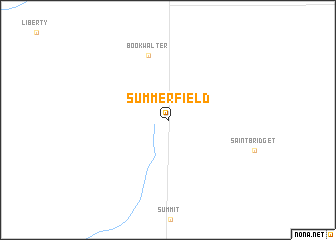 map of Summerfield