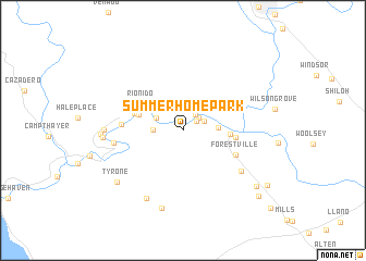 map of Summerhome Park