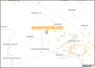 map of Summerset Acres