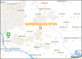 map of Summerside Estates