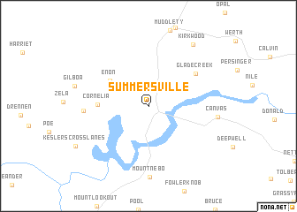 map of Summersville