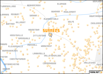 map of Summers
