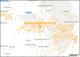 map of Summerwood Estates