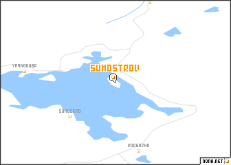 map of Sumostrov
