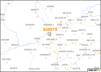 map of Sumota