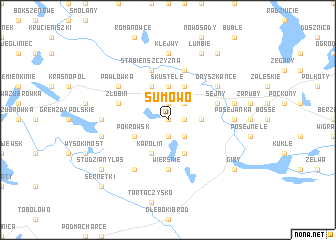 map of Sumowo