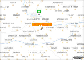 map of Sumpfohren