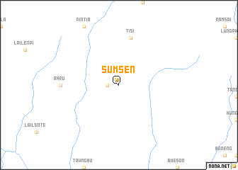 map of Sumsen