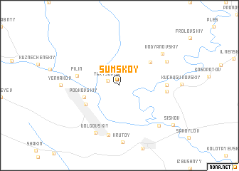 map of Sumskoy