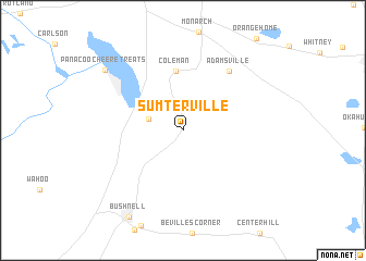 map of Sumterville