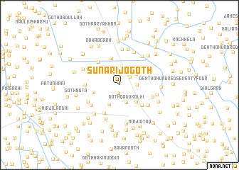 map of Sunāri jo Goth