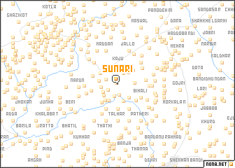 map of Sunāri